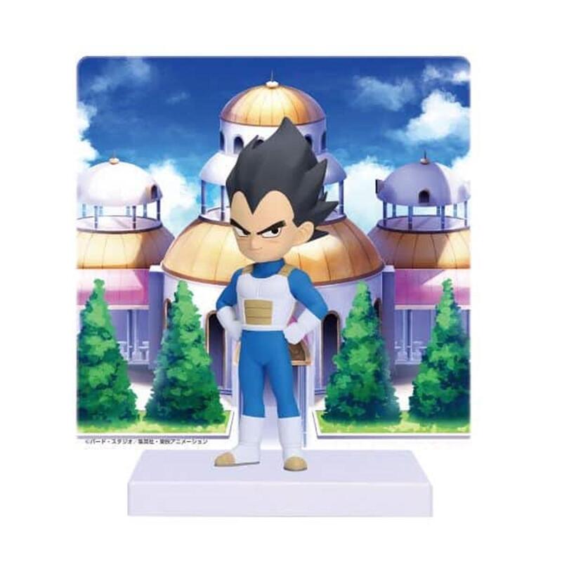 Figura Banpresto Dragon Ball Daima Vegeta Con Panel 9cm