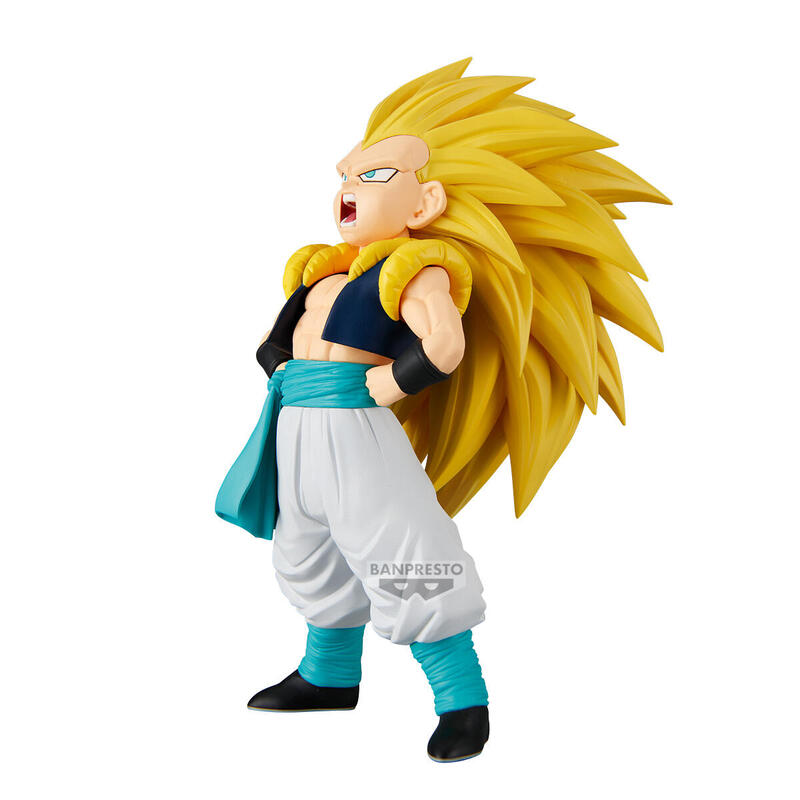Figura Banpresto Dragon Ball Z Solid Edge Works Super Saiyan 3 Gotenks 16cm