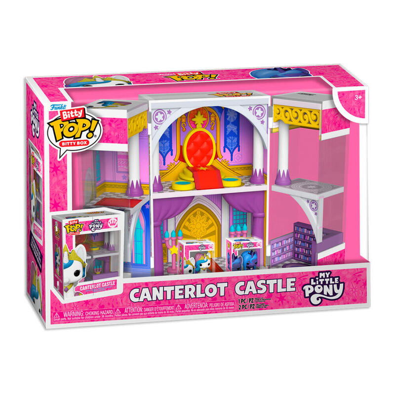 Figura Bitty Boxes My Little Pony Canterlot Castle