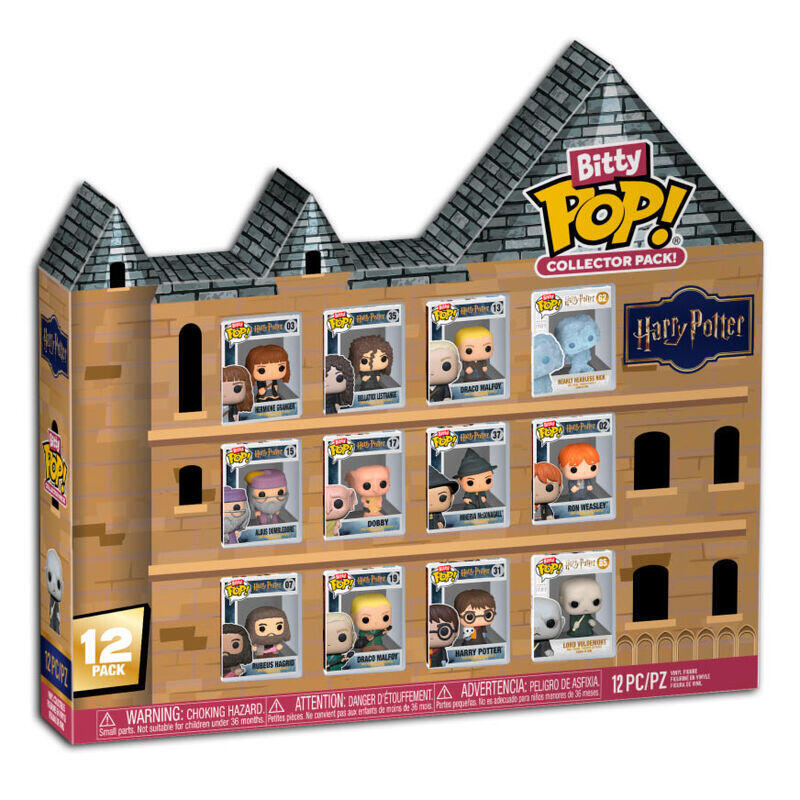 Figura Bitty Pop Multipack Harry Potter 12pzs