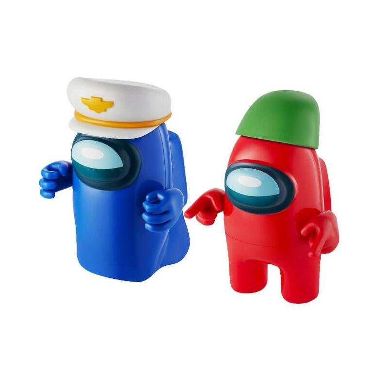 Figura De Accion Surtido Among Us Caja Pack 2