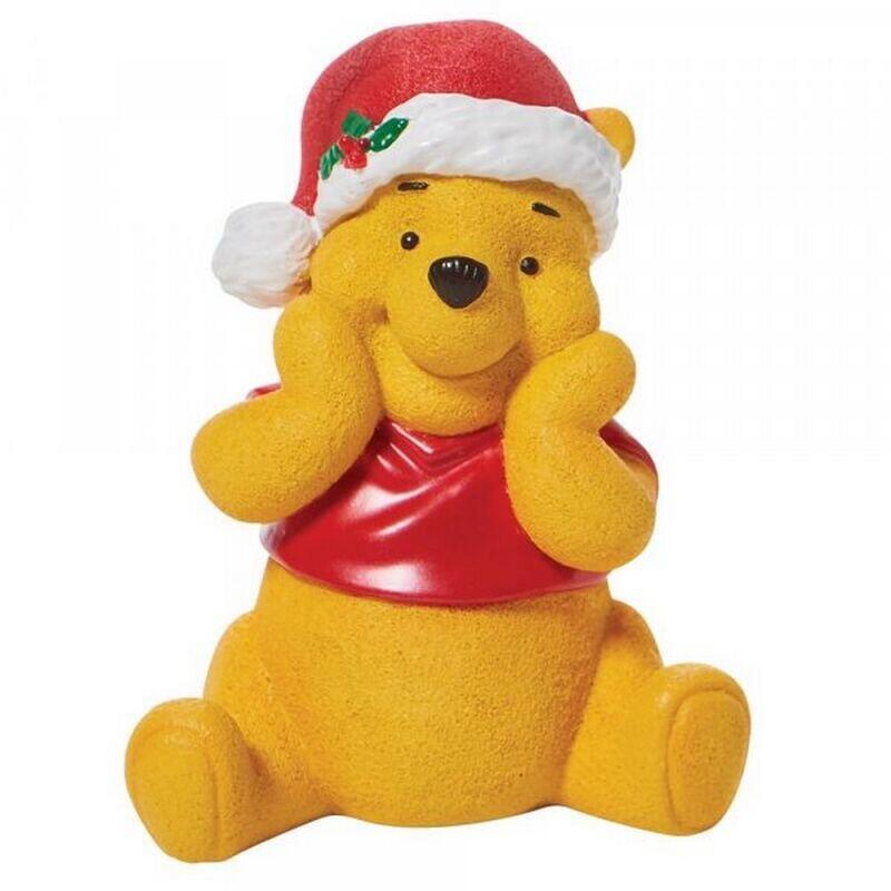 Figura Decorativa Winnie The Pooh Navideño