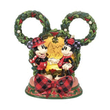 Figura Diorama Enesco Disney Mickey Y Minnie