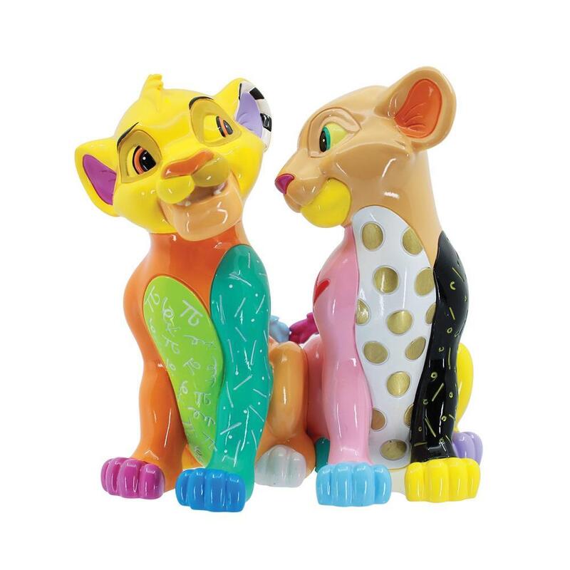 Figura Enesco Disney Simba Y Nala By Britto
