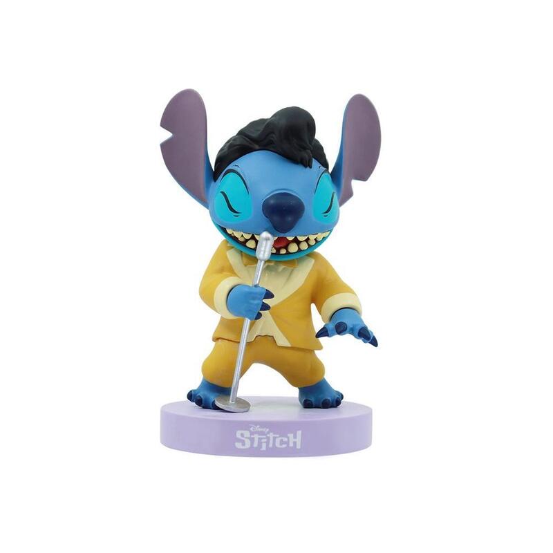 Figura Enesco Disney Stitch Elvis Traje Dorado