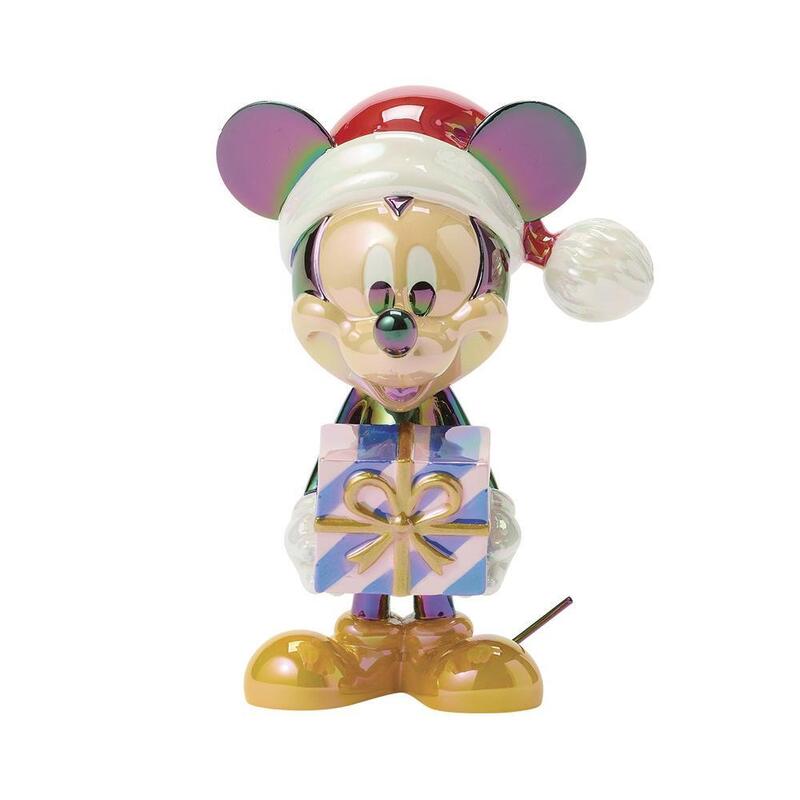 Figura Enesco Mickey Mouse Navideño