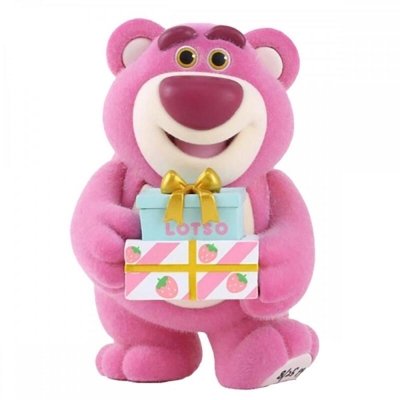 Figura Flocada Enesco Disney Pixar Toy Story 3 Lotso Con Regalos