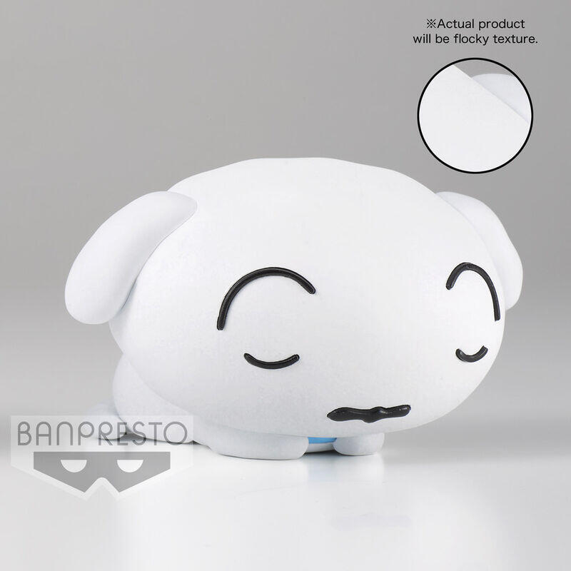Figura Fluffy Puffy Shiro Ver.B Crayon Shinchan 8cm