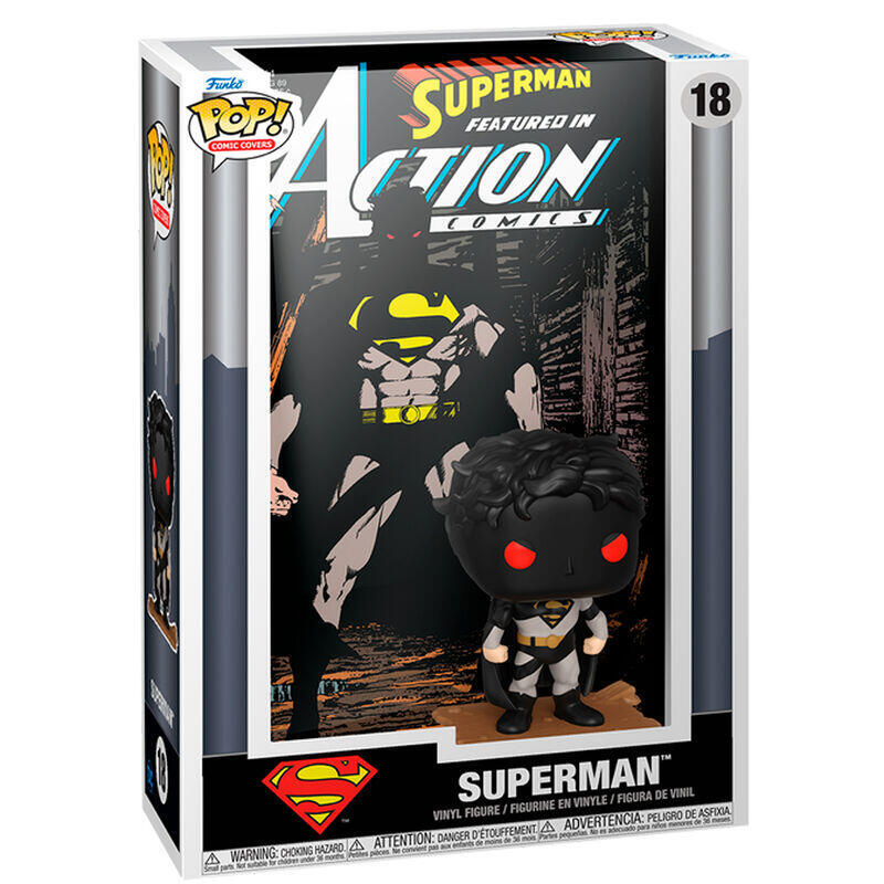 Figura Funko Pop! Comic Covers - Dc Comics: Superman