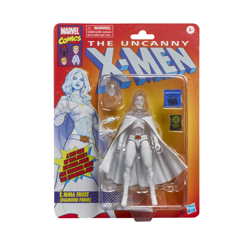 Figura Hasbro Marvel Comics The Uncanny X Men Emma Frost (Diamond Form)