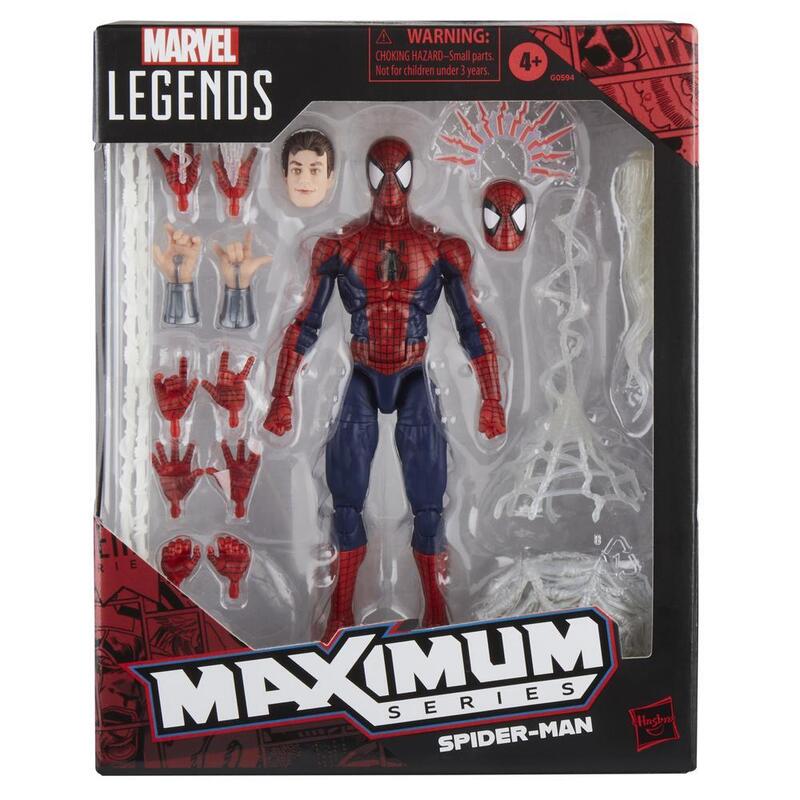 Figura Hasbro Marvel Legends Maximum Series Spider Man