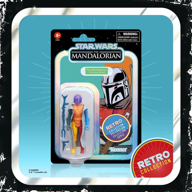 Figura Hasbro Star Wars Reto Prototype Series The Mandalorian (Modelo Aleatorio)