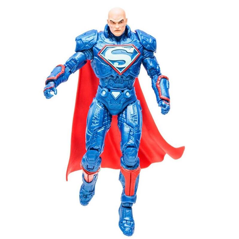 Figura Mcfarlane Multiverso Dc Lex Luthor In Power Suit