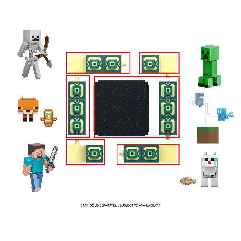 Figura Minecraft 8cm Surtido