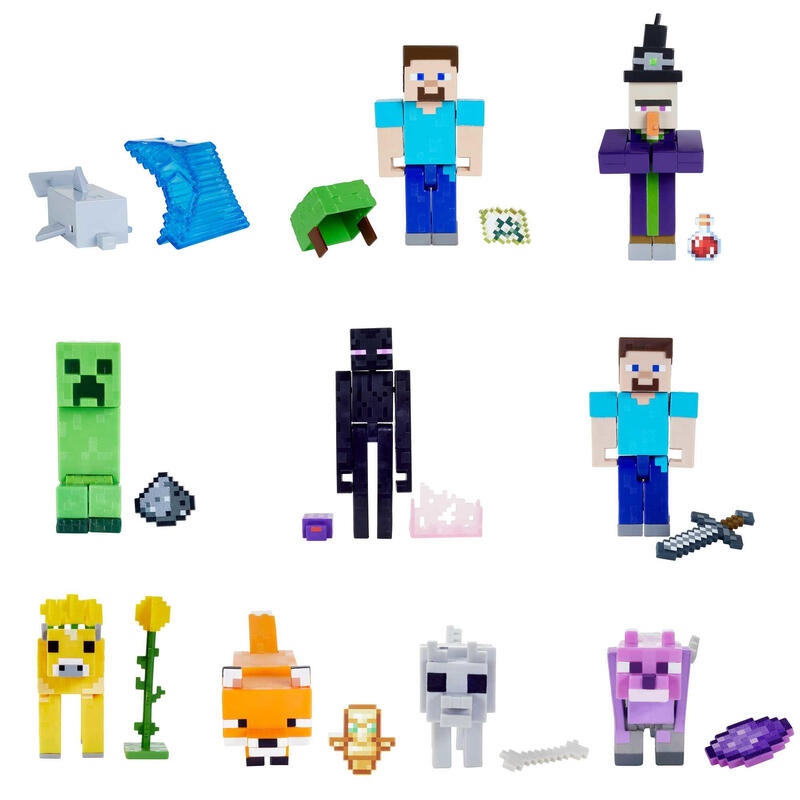 Figura Minecraft 8cm Surtido