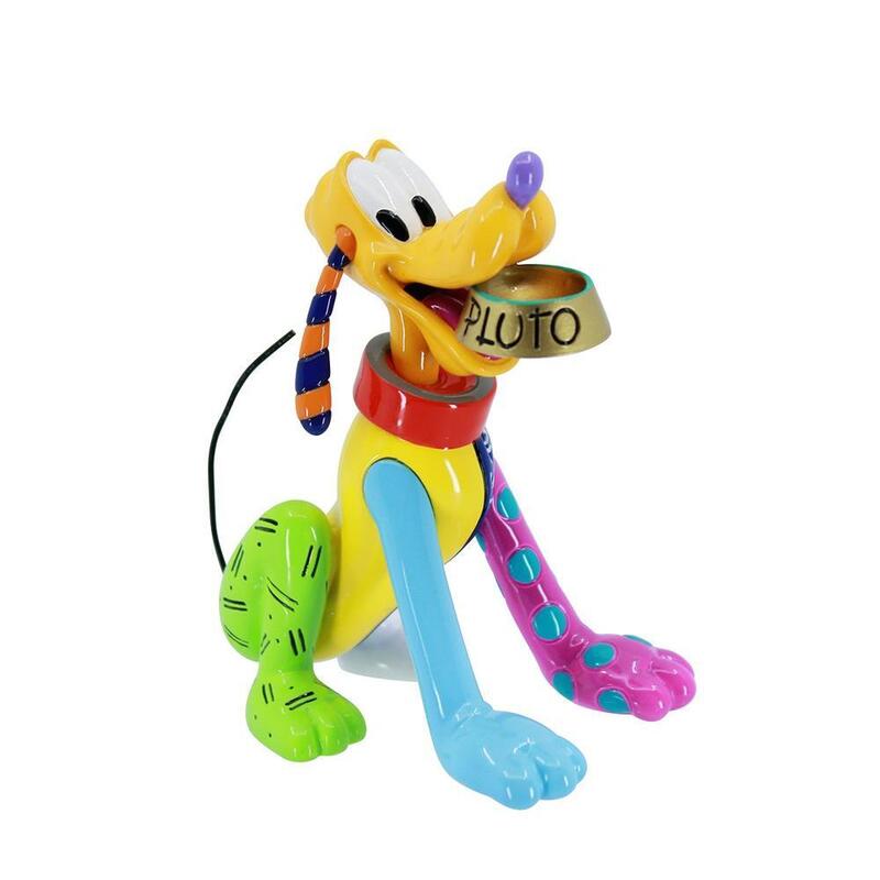 Figura Mini Enesco Pluto 95 Aniversario By Britto
