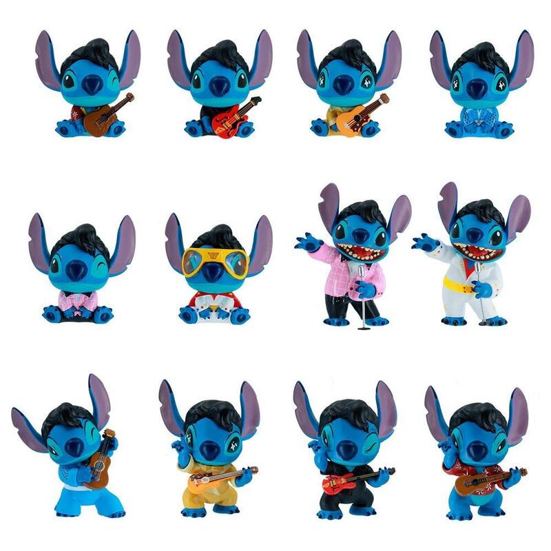Figura Mistery Bag Enesco Disney Mini Stitch Elvis 1 Unidad Aleatoria
