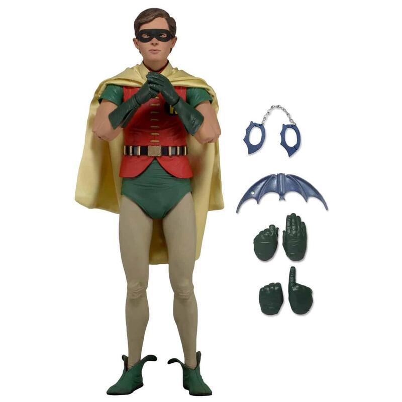 Figura Neca Dc Comics Robin 1966 Burt Ward