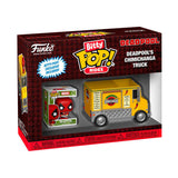 Figura Pack De 12 Unidades Bitty Pop Ride Marvel Deadpool - Deadpools Chimichanga Truck