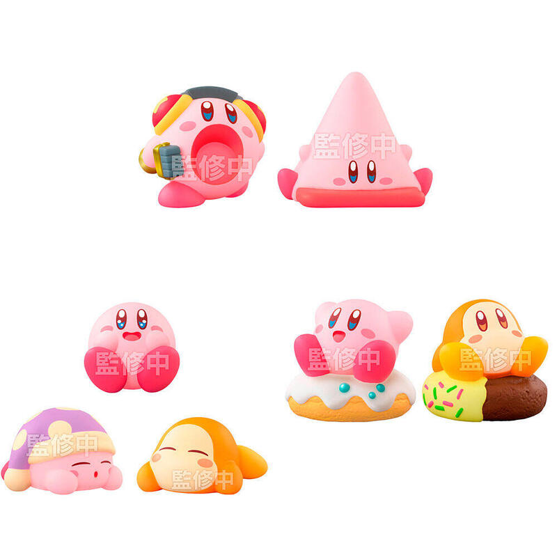 Figura Pack De 12 Unidades  Kirby 5cm Surtido