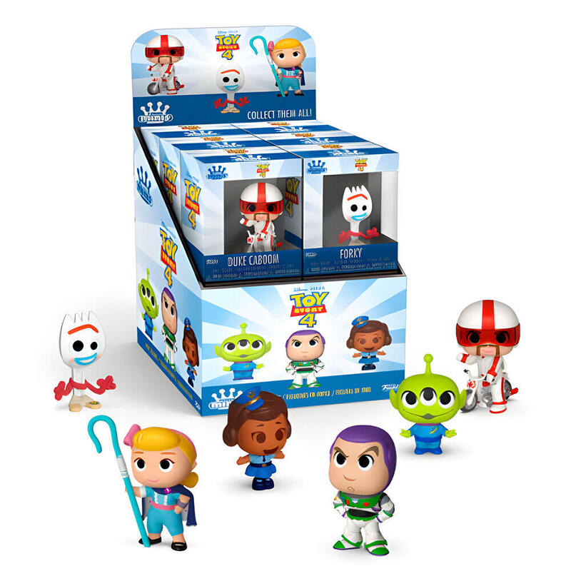 Figura Pack De 12 Unidades Mini Vinyl Disney Pixar Toy Story 4 Surtido
