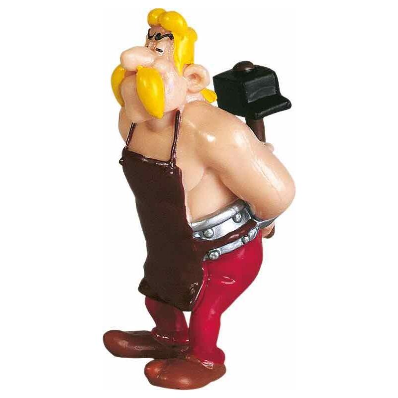 Figura Plastoy Asterix & Obelix Herrero Esautomatix Pvc