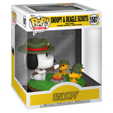 Figura Pop Deluxe Peanuts Snoopy & Beable Scouts