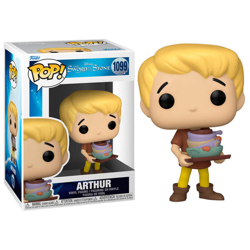 Figura Pop Disney Merlin El Encantador Arthur