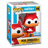 Figura Pop Disney Mickey And Friends Devil Donald With Pumpkin Exclusive
