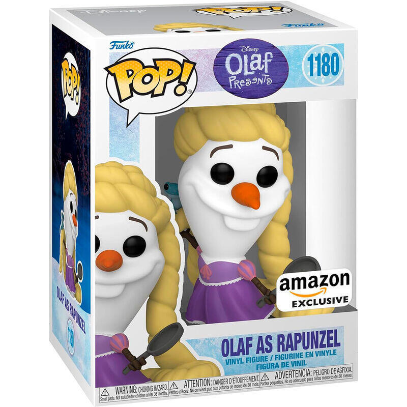 Figura Pop Disney Olaf Present Olaf As Rapunzel Exclusive