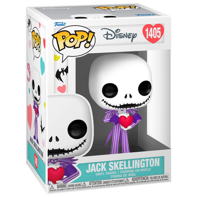 Figura Pop Disney Pesadilla Antes De Navidad Jack Skellington