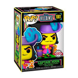 Figura Pop Disney Villains Hook Black Light Exclusive