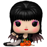 Figura Pop Elvira Mistress Of The Dark Elvira With Pumpkins
