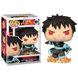 Figura Pop Fire Force Shinra With Fire