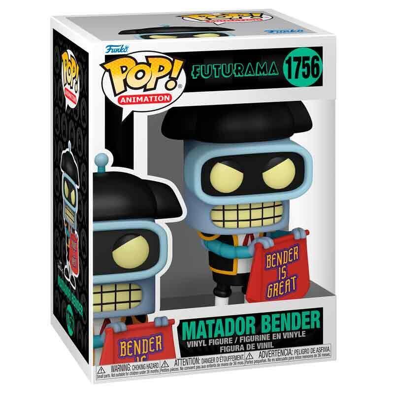 Figura Pop Futurama Matador Bender