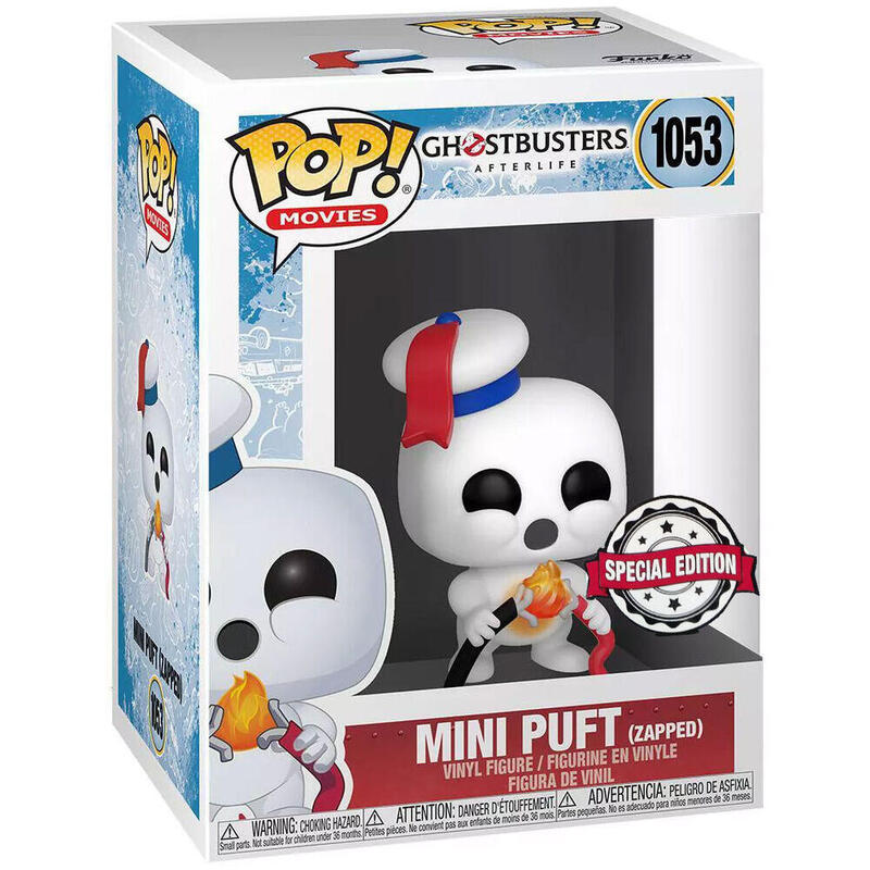 Figura Pop Ghostbusters Afterlife Mini Puft Zapped Exclusive