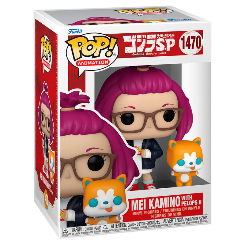 Figura Pop Godzilla Singular Point Mei Kamino With Pelops Ii