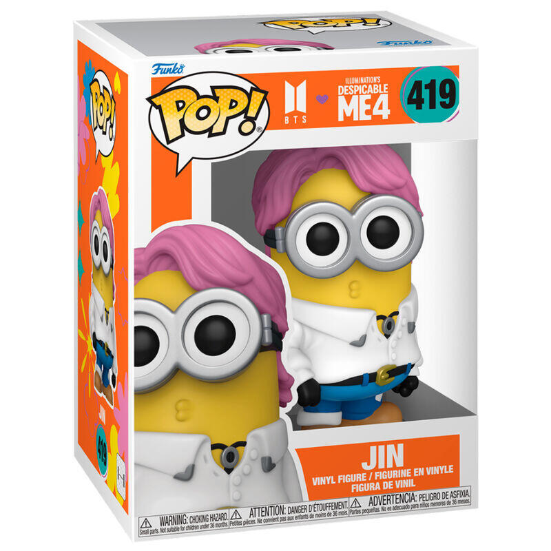 Figura Pop Gru Mi Villano Favorito 4 Jin Minion