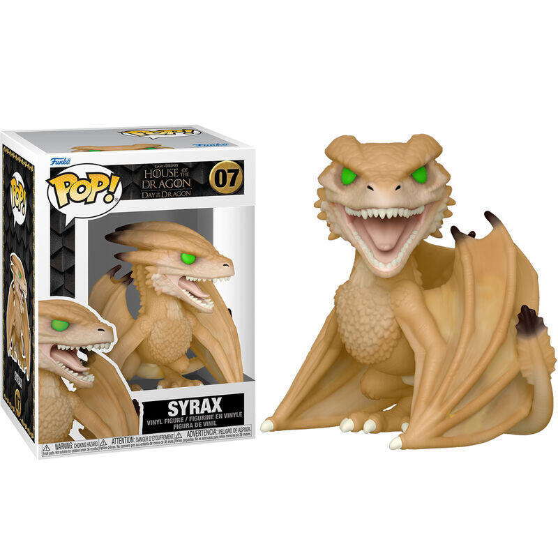 Figura Pop Juego De Tronos La Casa Del Dragon Syrax