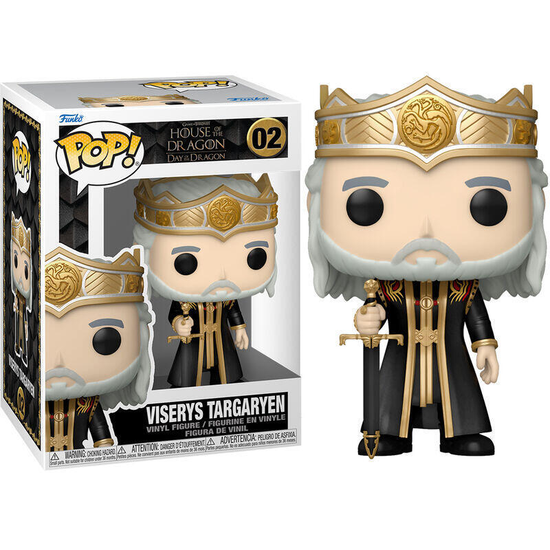 Figura Pop Juego De Tronos La Casa Del Dragon Viserys Targaryen