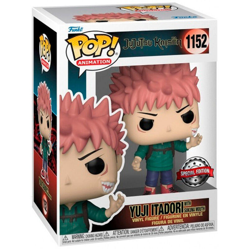 Figura Pop Jujutsu Kaisen Itadori Exclusive