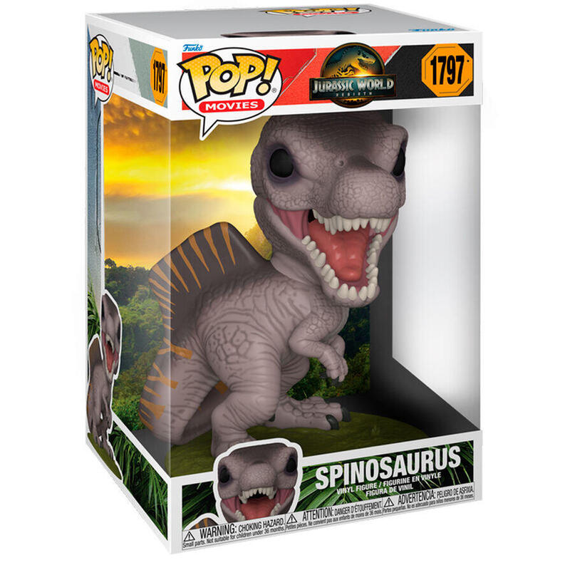 Figura Pop Jurassic World El Renacer Spinosaurus 25cm