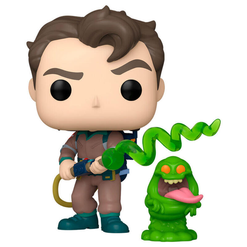 Figura Pop Los Autenticos Cazafantasmas Venkman With Slimer
