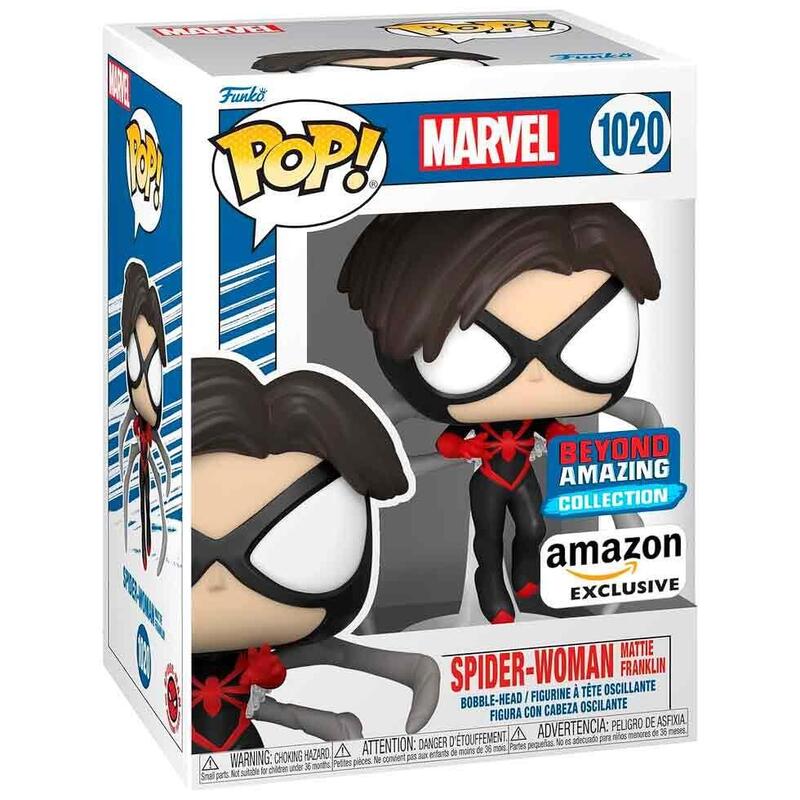 Figura Pop Marvel Beyond Amazing Spider-Woman Mattie Franklin Exclusive