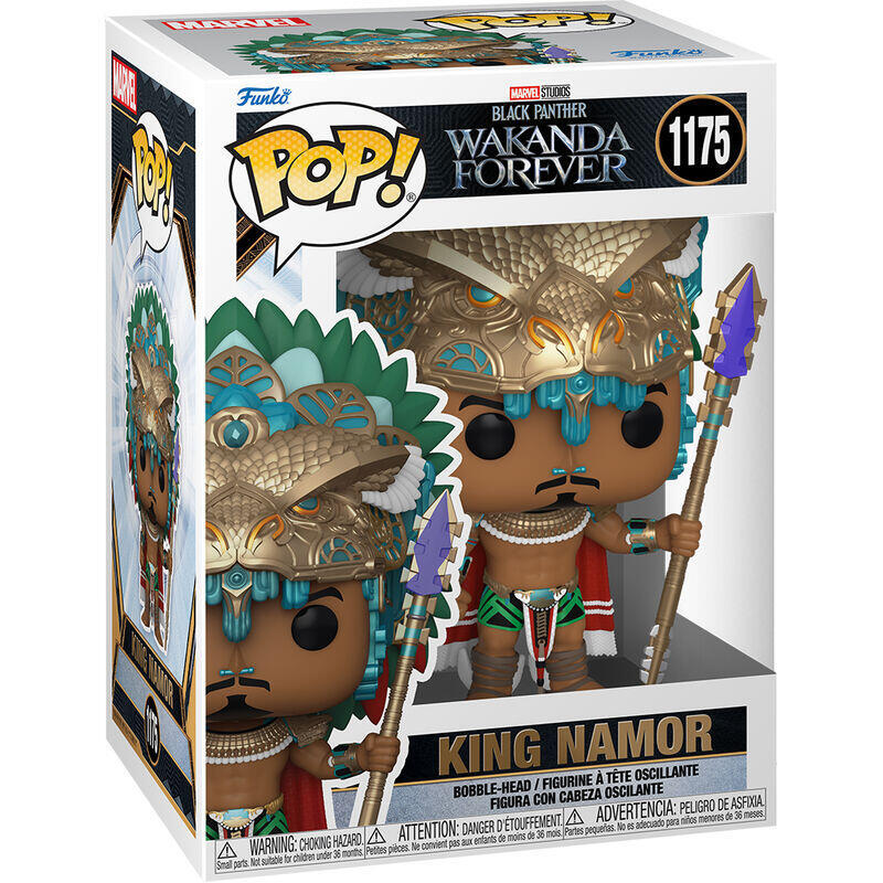 Figura Pop Marvel Black Panther Wakanda Forever King Namor