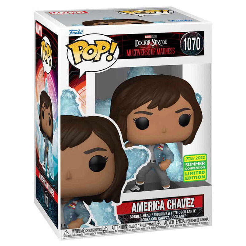 Figura Pop Marvel Doctor Strange Multiverse Of Madness America Chavez Exclusive