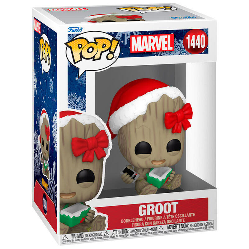 Figura Pop! Marvel Groot With Present