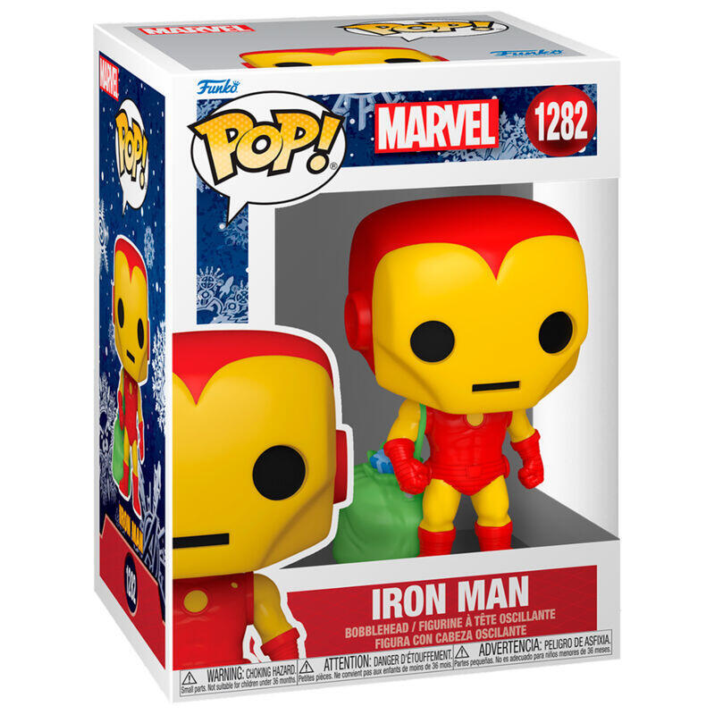 Figura Pop Marvel Holiday Iron Man