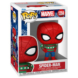Figura Pop Marvel Holiday Spiderman