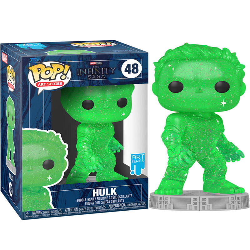 Figura Pop Marvel Infinity Saga Hulk Green